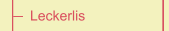 Leckerlis